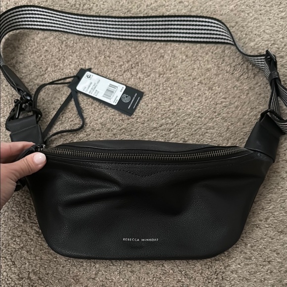 Rebecca Minkoff Handbags - Rebecca Minkoff Black Belt Bag Sleek and Functional